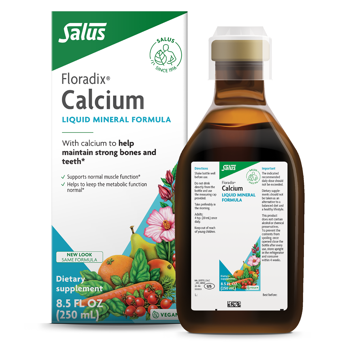 Floradix Calcium Liquid - 8.5oz