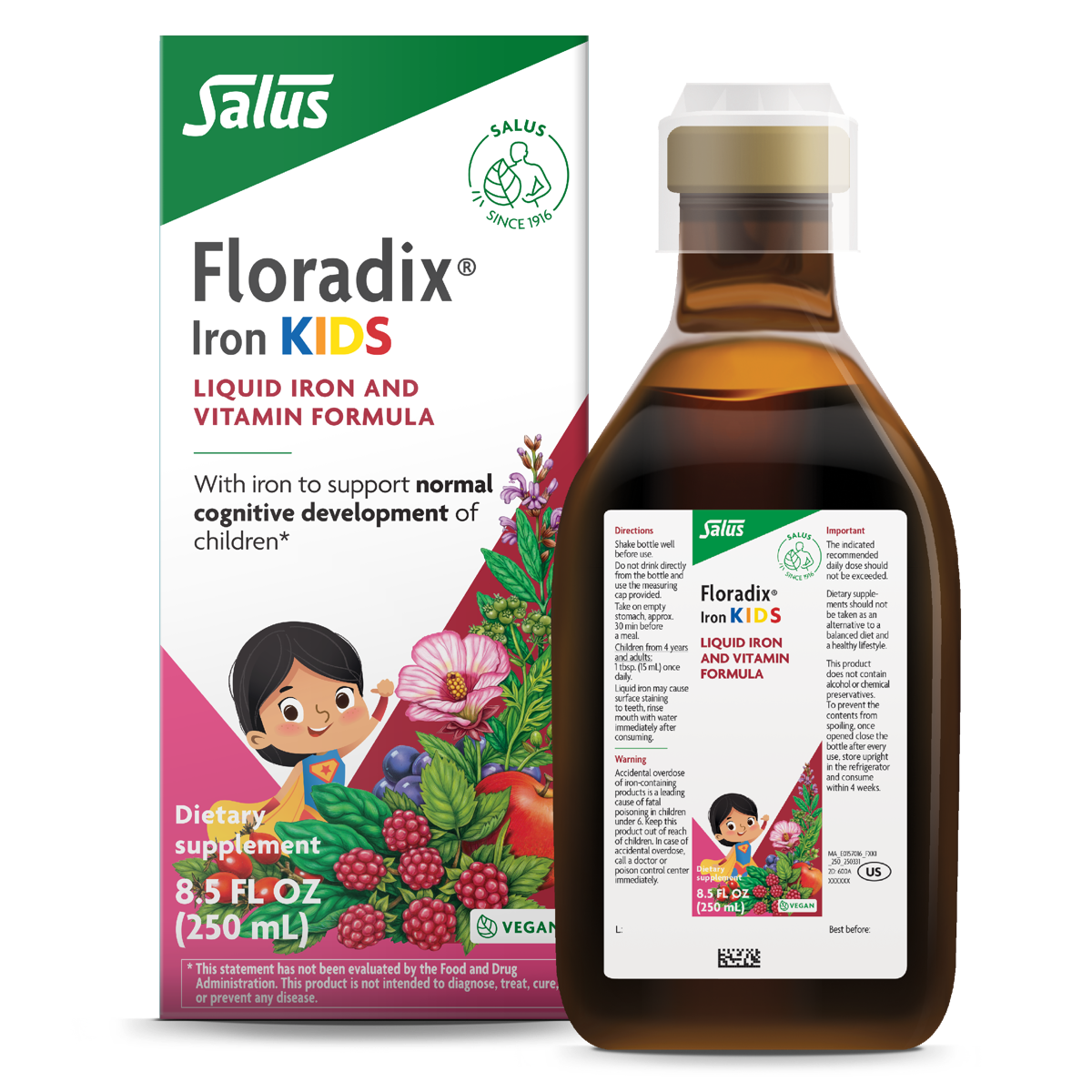 Floradix Iron KIDS- 8.5oz