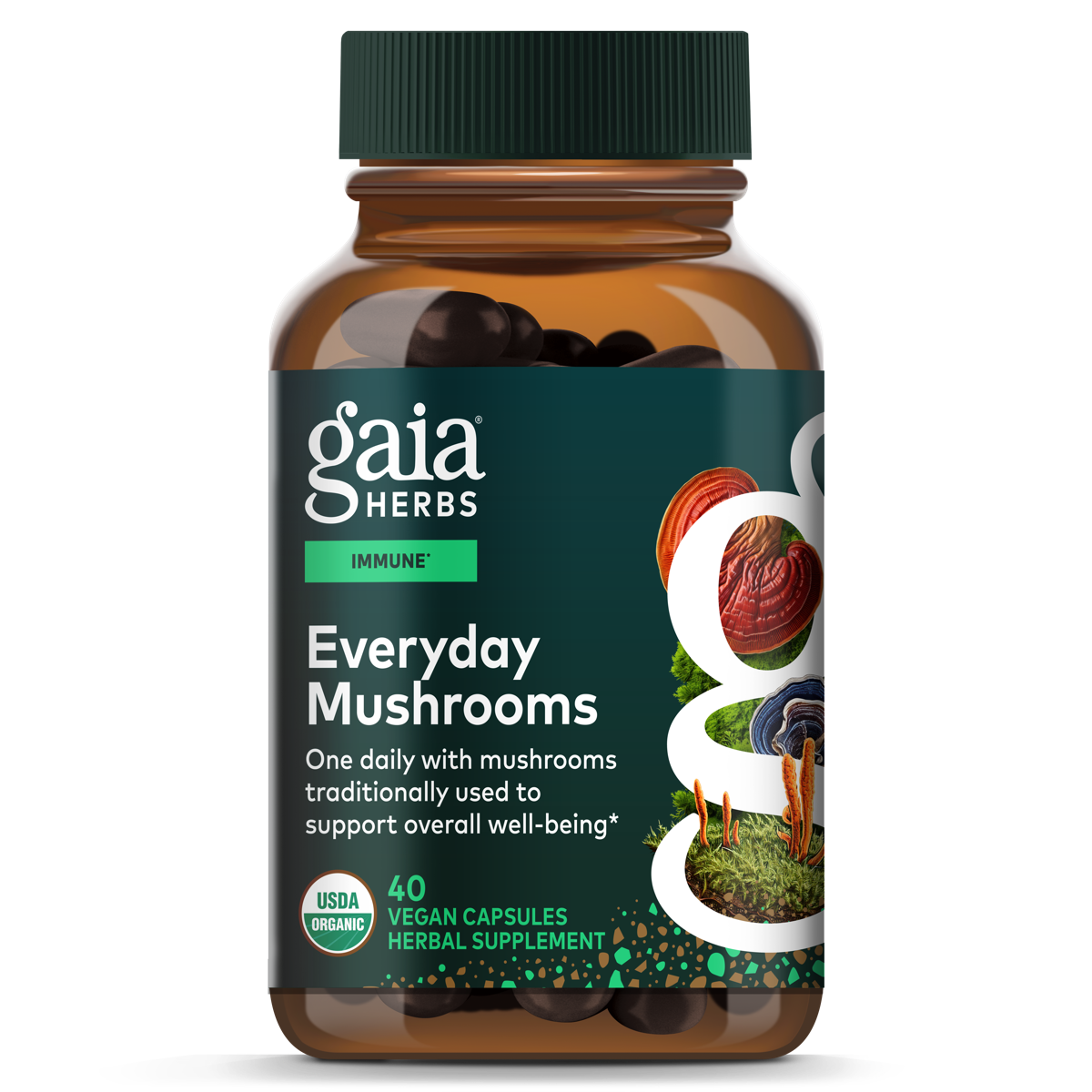 Gaia Herbs Everyday Mushrooms