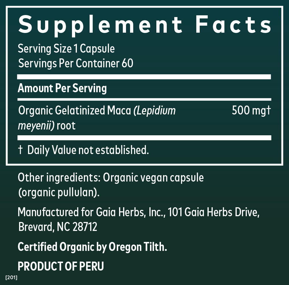 Maca Root - 60 ct