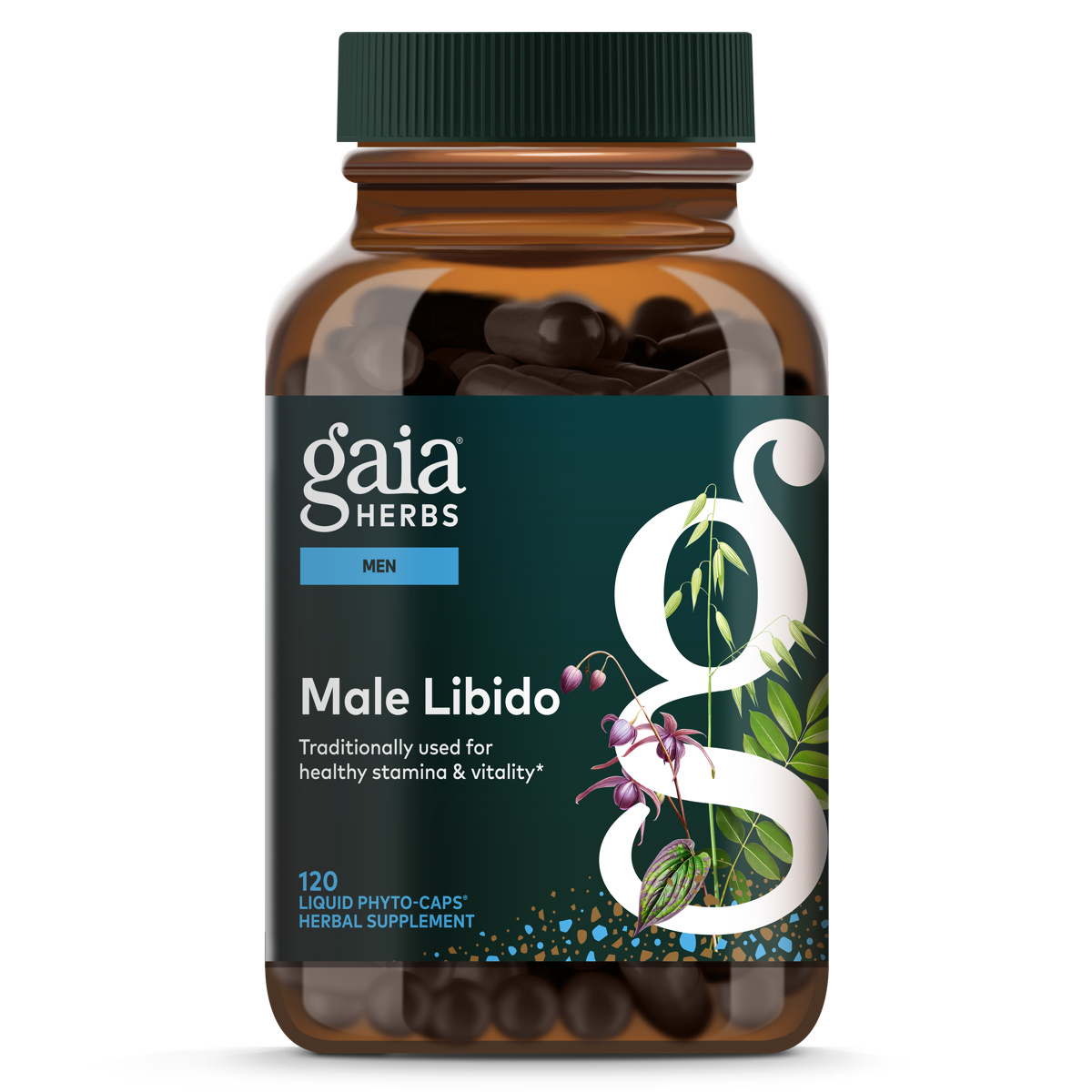 gaia herbs male libido for men || 120 ct redirect to product page