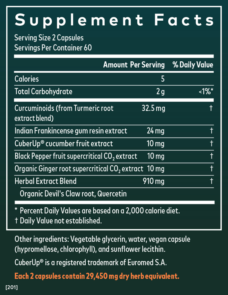 Gaia Herbs Turmeric Supreme Joint for Foundational Support 120 Count Bottle